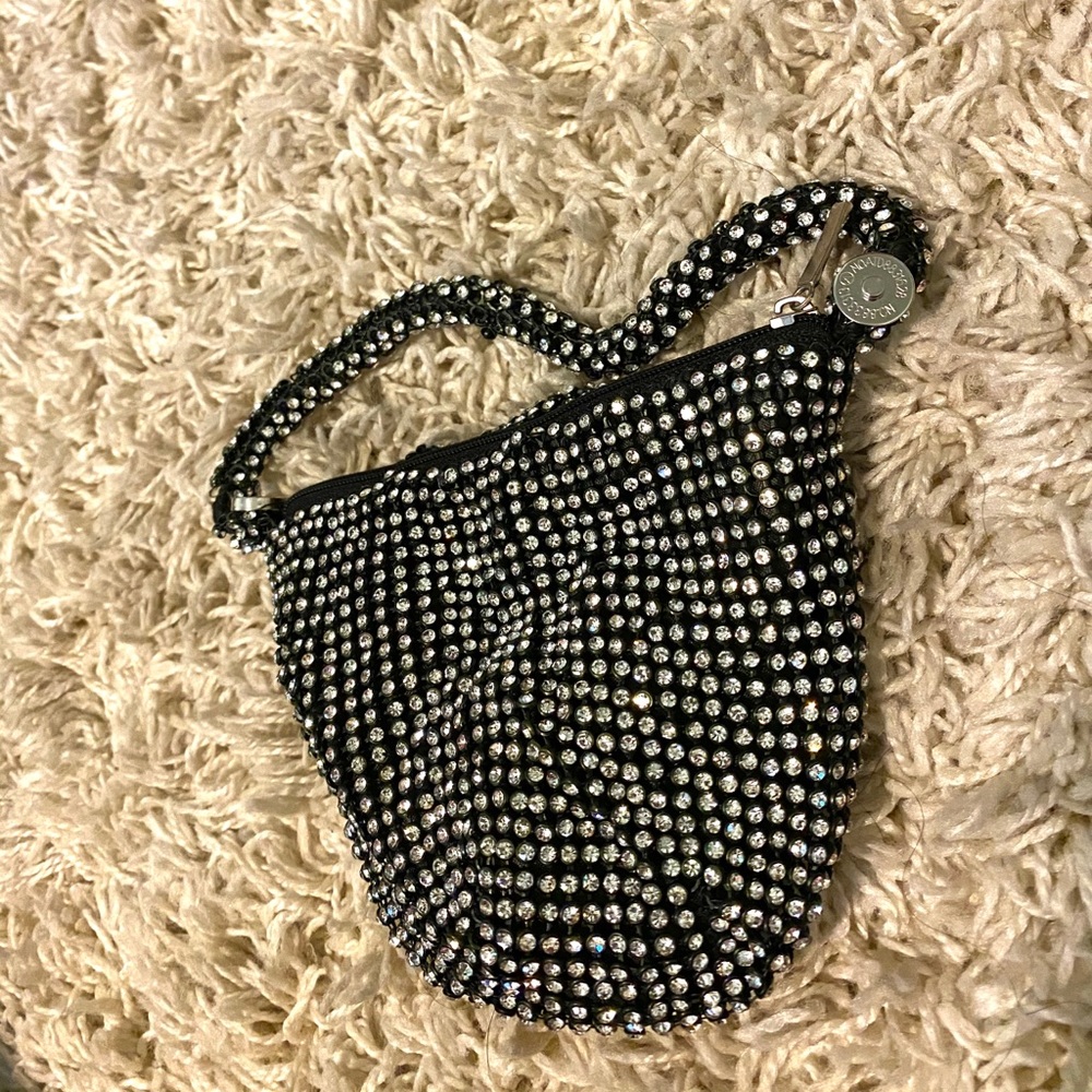 Small sparkly hand bag